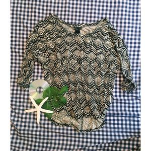 🌟 Printed 3/4 Sleeved shirt 🌟